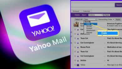 search email by Date in Yahoo Mail