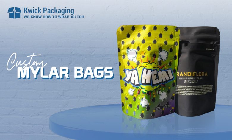 Custom Mylar Bags - Kwick Packaging