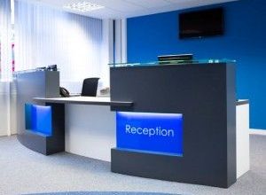 reception desk