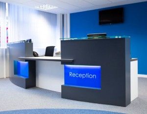 reception desk